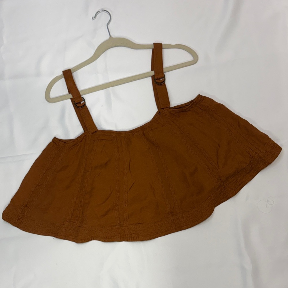 ANTHROPOLOGIE RUST CAMISOLE TOP!! - Picture 6 of 11